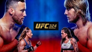 UFC 324 Gaethje vs. Pimblett PPV Pay Per View 1/24/26 January 24th 2026