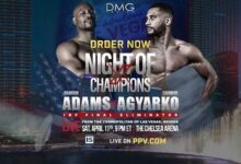 Adams vs Agyarko PPV 4/11/26 – 11th April 2026 In HD