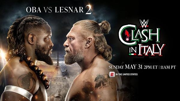 WWE Clash In Italy PPV 5/31/26 –25th April 2026 In HD