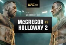 UFC 329 McGregor vs. Holloway 2 PPV Live Pay Per View 7/11/26 – 11th July 2026 In HD