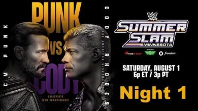 WWE SummerSlam 2026 Night 1 Saturday PPV 8/1/26 – 1st August 2026 In HD