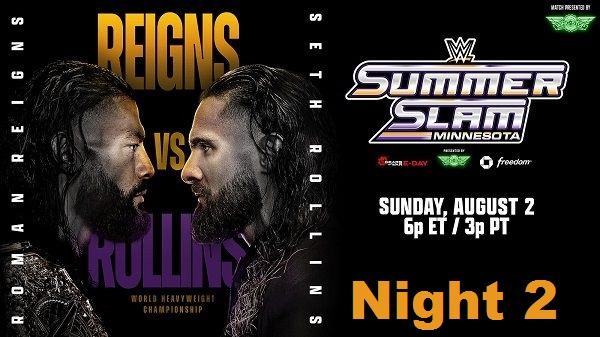 WWE SummerSlam 2026 Night 2 Sunday PPV 8/2/26 – 2nd August 2026 In HD